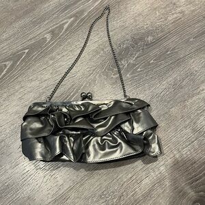 Elegant Ruffled Clutch